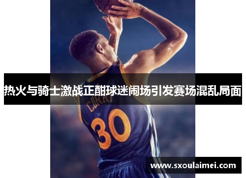 热火与骑士激战正酣球迷闹场引发赛场混乱局面