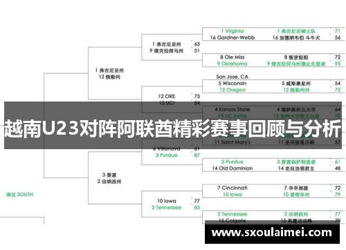 越南U23对阵阿联酋精彩赛事回顾与分析